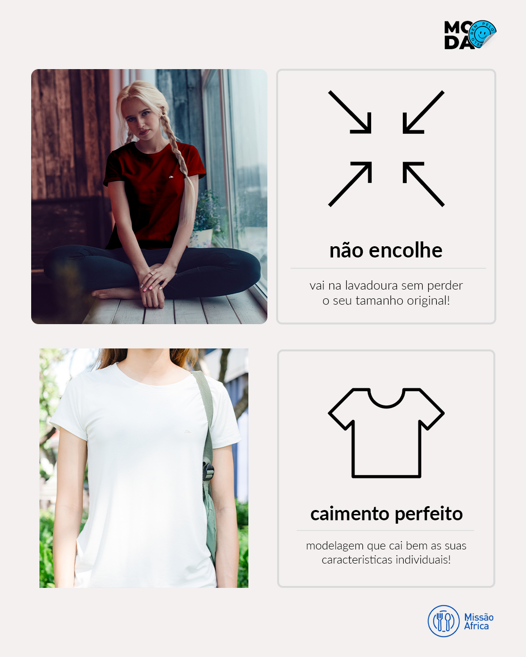 Descrição Camiseta Feminina